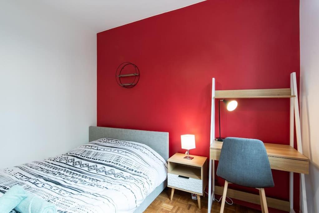 Appartement Renove Pour 6 Avec Parking Villeurbanne Dış mekan fotoğraf