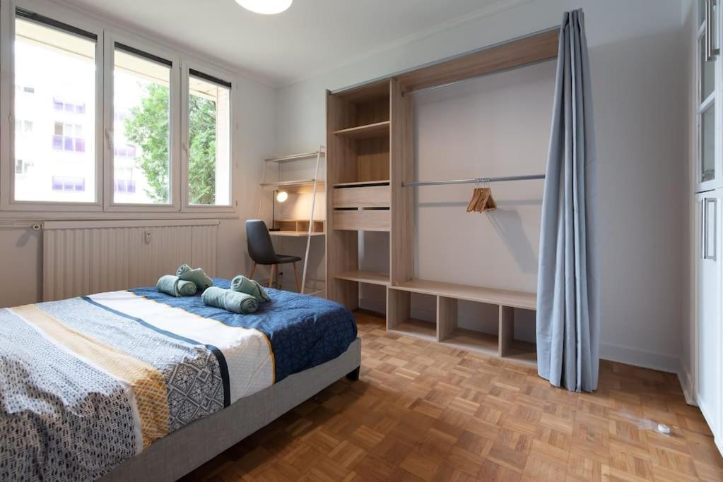 Appartement Renove Pour 6 Avec Parking Villeurbanne Dış mekan fotoğraf