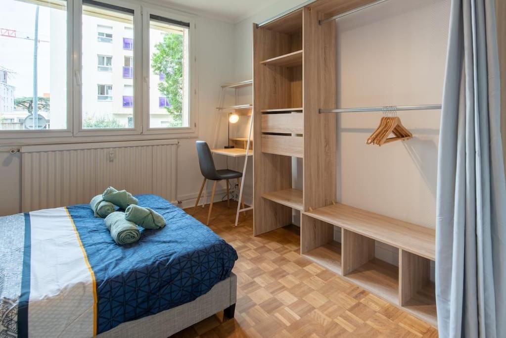 Appartement Renove Pour 6 Avec Parking Villeurbanne Dış mekan fotoğraf