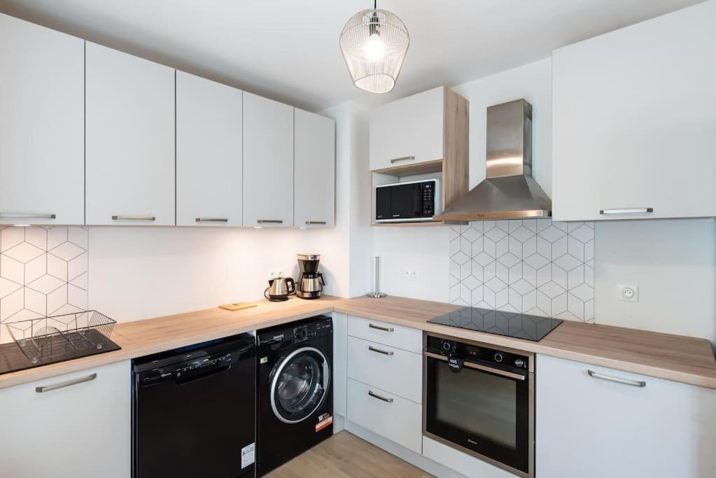 Appartement Renove Pour 6 Avec Parking Villeurbanne Dış mekan fotoğraf