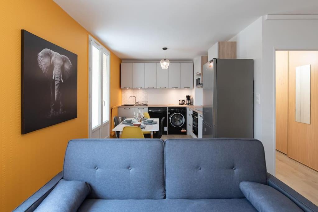 Appartement Renove Pour 6 Avec Parking Villeurbanne Dış mekan fotoğraf