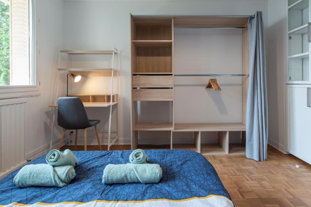 Appartement Renove Pour 6 Avec Parking Villeurbanne Dış mekan fotoğraf