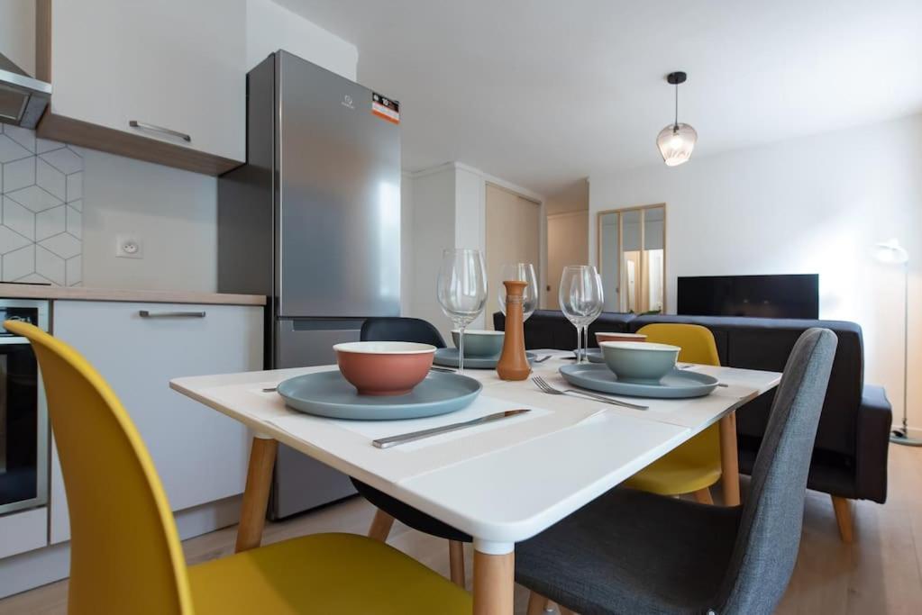 Appartement Renove Pour 6 Avec Parking Villeurbanne Dış mekan fotoğraf