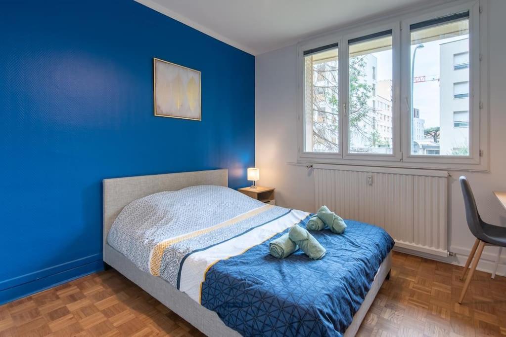 Appartement Renove Pour 6 Avec Parking Villeurbanne Dış mekan fotoğraf