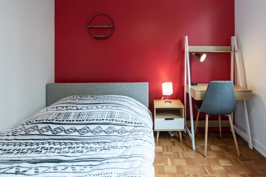 Appartement Renove Pour 6 Avec Parking Villeurbanne Dış mekan fotoğraf
